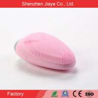 Home Use Electric Silicone Facial Scrubber Cleansing Deep Pore Exfoliator Sonic Face Cleaning Brush