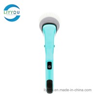 Ly1609 Wireless Rechargeable Spin Scrubber Electric Rotating Bathroom Cleaning Brush