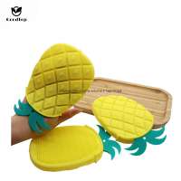 Amazon Hotsale Silicone Pineapple Bath Sponges Bath Scrubber Bath Brush