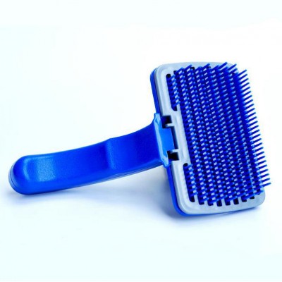 Pet Hair Brush Self Cleaning Brush for Dog and Cat, Easy to Clean Grooming Brushes for Shedding Tool Short and Long Fur (Small or Large Size) Esg12646