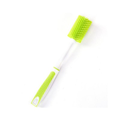 TPR Non-Slip Long Handle Milk Bottle Cup Mug Washing Brush Home Kitchen Cup Cleaning Tools Esg12030